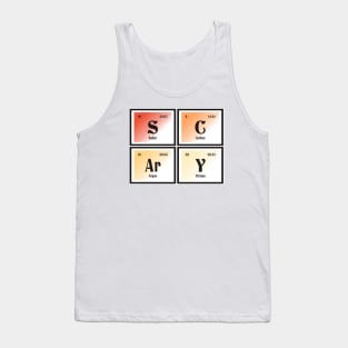 Scary | Periodic Table Tank Top